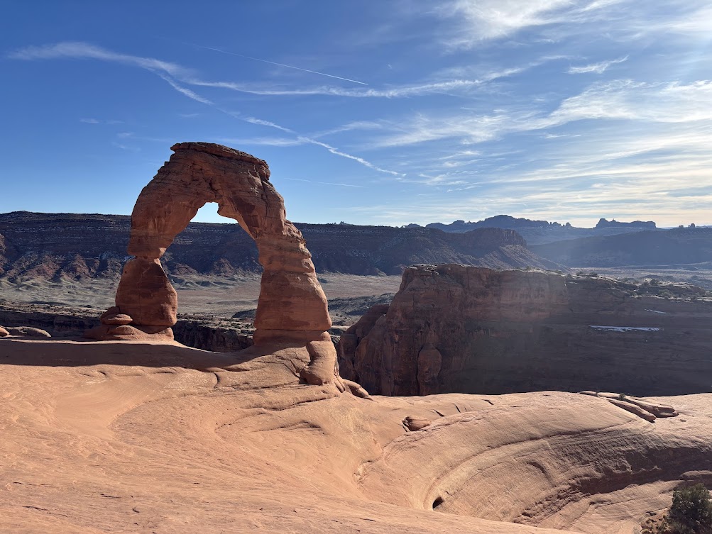 A different perspective of Delicate Arch